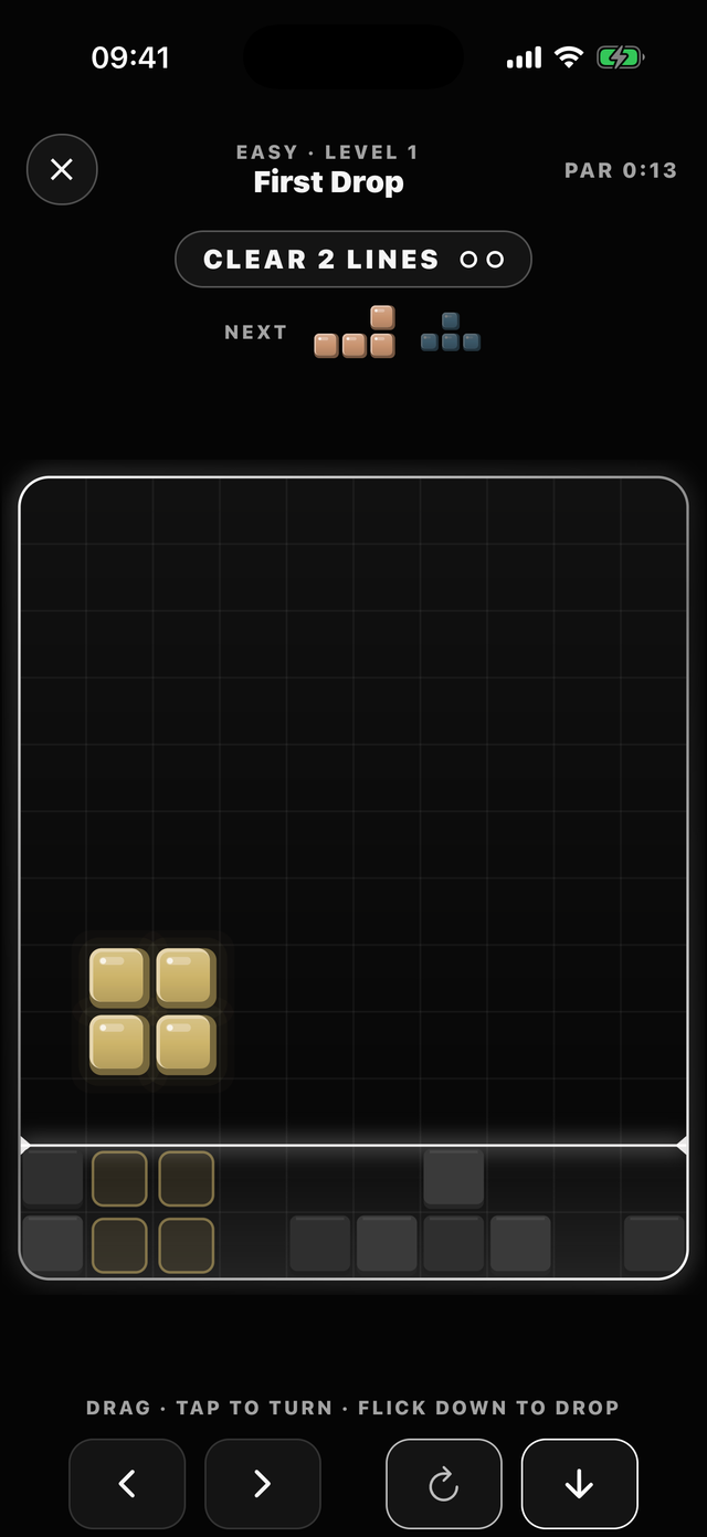 Blockfall, falling-block puzzles